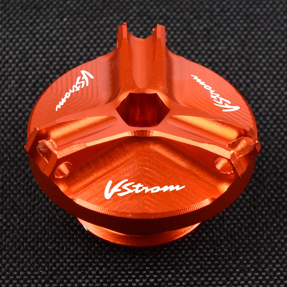 Vstrom650 Vstrom1000 Engine Oil Filter Cup Plug Cover Screw For Suzuki V-Strom VStrom 250 650 1000 1050 XT DL250 DL650 DL1000