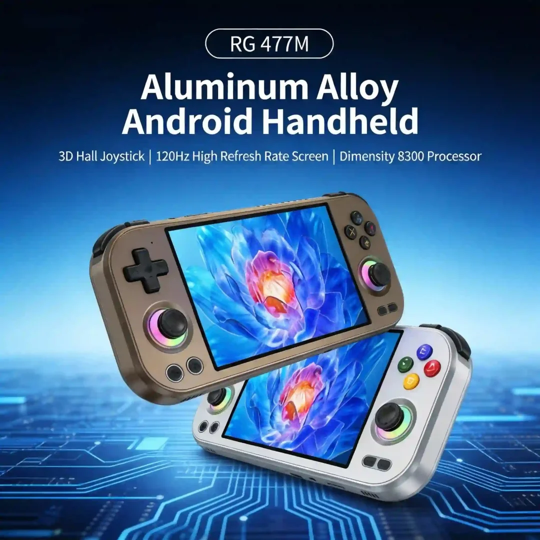 

Игровая консоль ANBERNIC RG477M на Android 14, 12 ГБ ОЗУ, 256 ГБ памяти, 4.7-дюймовый LTPS-экран, игры PS2/PSP, Wi-Fi, Bluetooth, HDMI, выдвижной дизайн