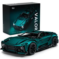 Nifeliz Valor Sports Car Building Set, Model Gift for Adult, Authentically Detailed Build and Display Model for Home(NF10268)