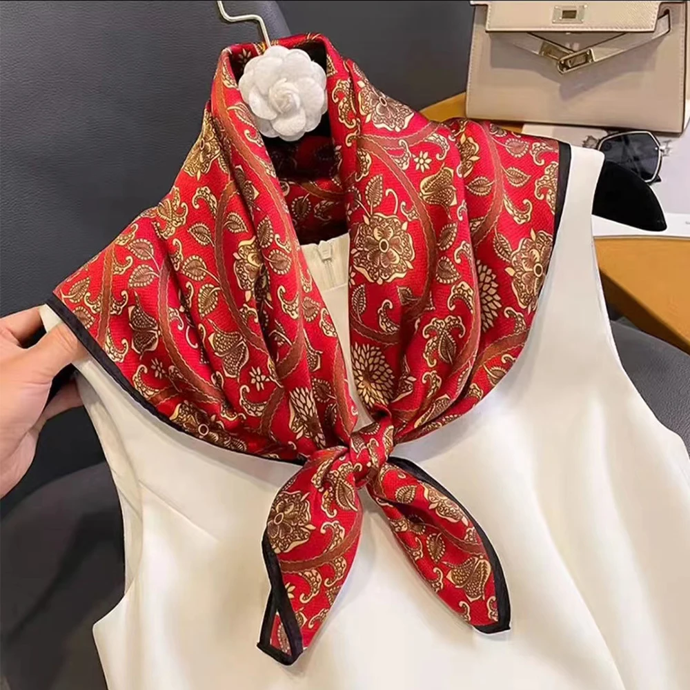 BYSIFA|Spring Women Red Natural Silk Scarf Cape Fashion Brand China Style 100% Silk Long Scarves Foulard Women Scarves Bufandas