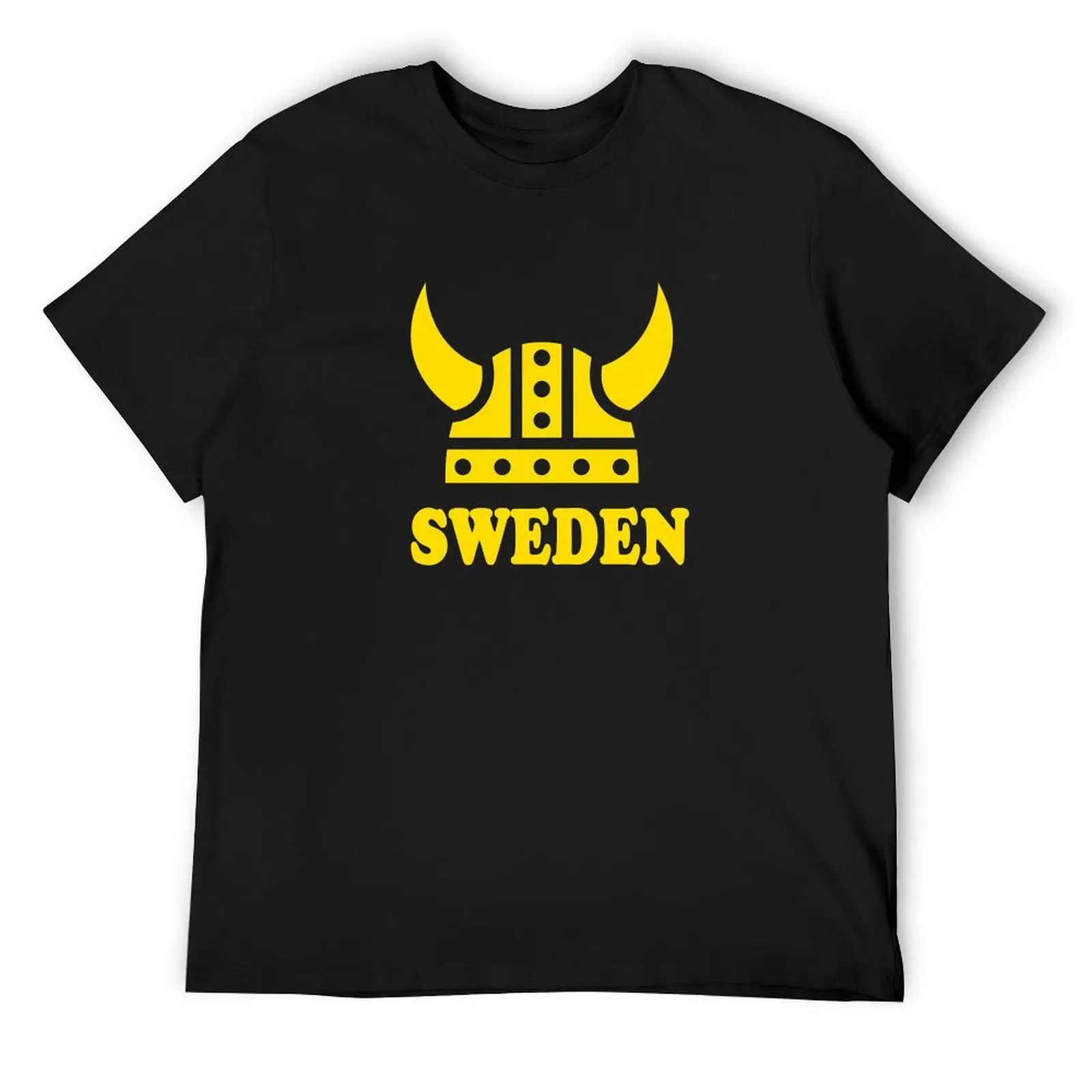 

Sweden Viking Hat Shield Helmet with Horns T-Shirt cheap stuff funny meme t-shirts sweat t shirt men 100℅ cotton