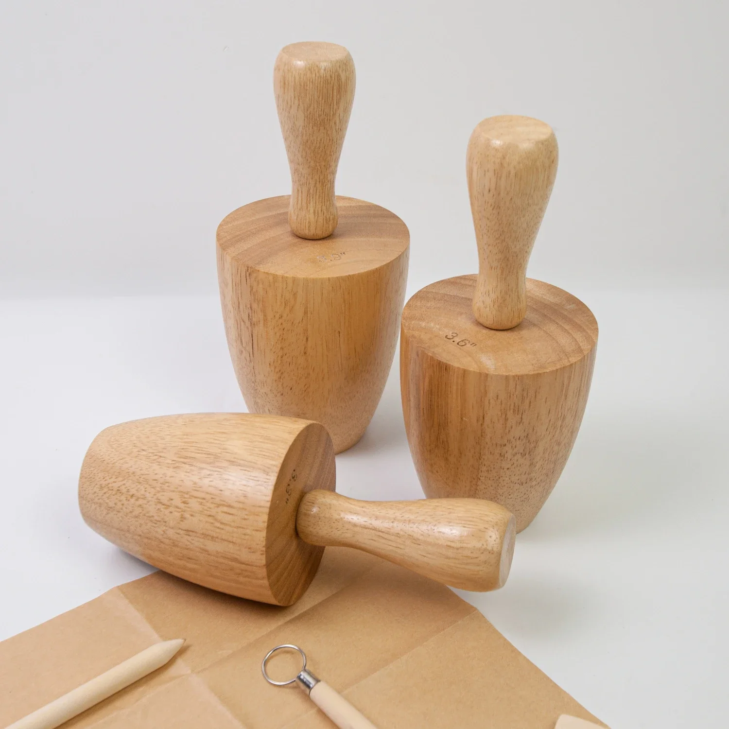 

1X Cup Ceramic Molds, Create Pottery Mug Vases, Cup Molds Shaping Tool, Assist in Hand Building Pottery Mugs (3.6 inch)