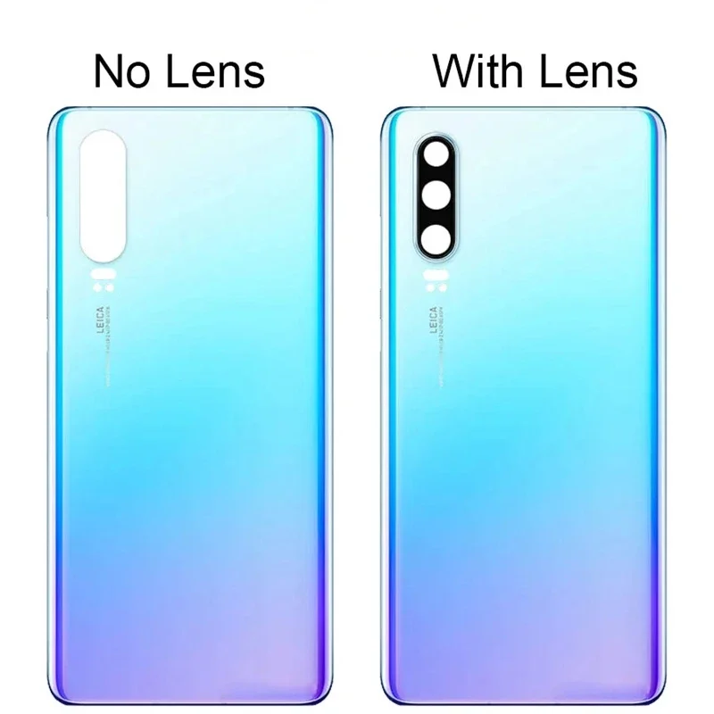 For Huawei P30 Battery Cover Rear Glass Door Housing For Huawei P30 Battery Cover Repair Replace Parts