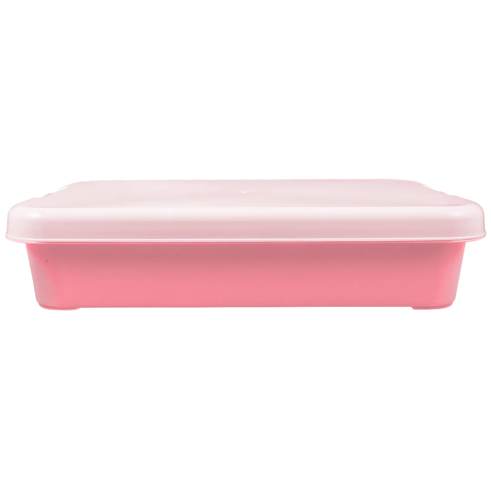 

Tots Toys Sand Plastic Mold Outdoor Funny with Cover Indoor Sandbox Tray Lid Portable Pink Empty Child