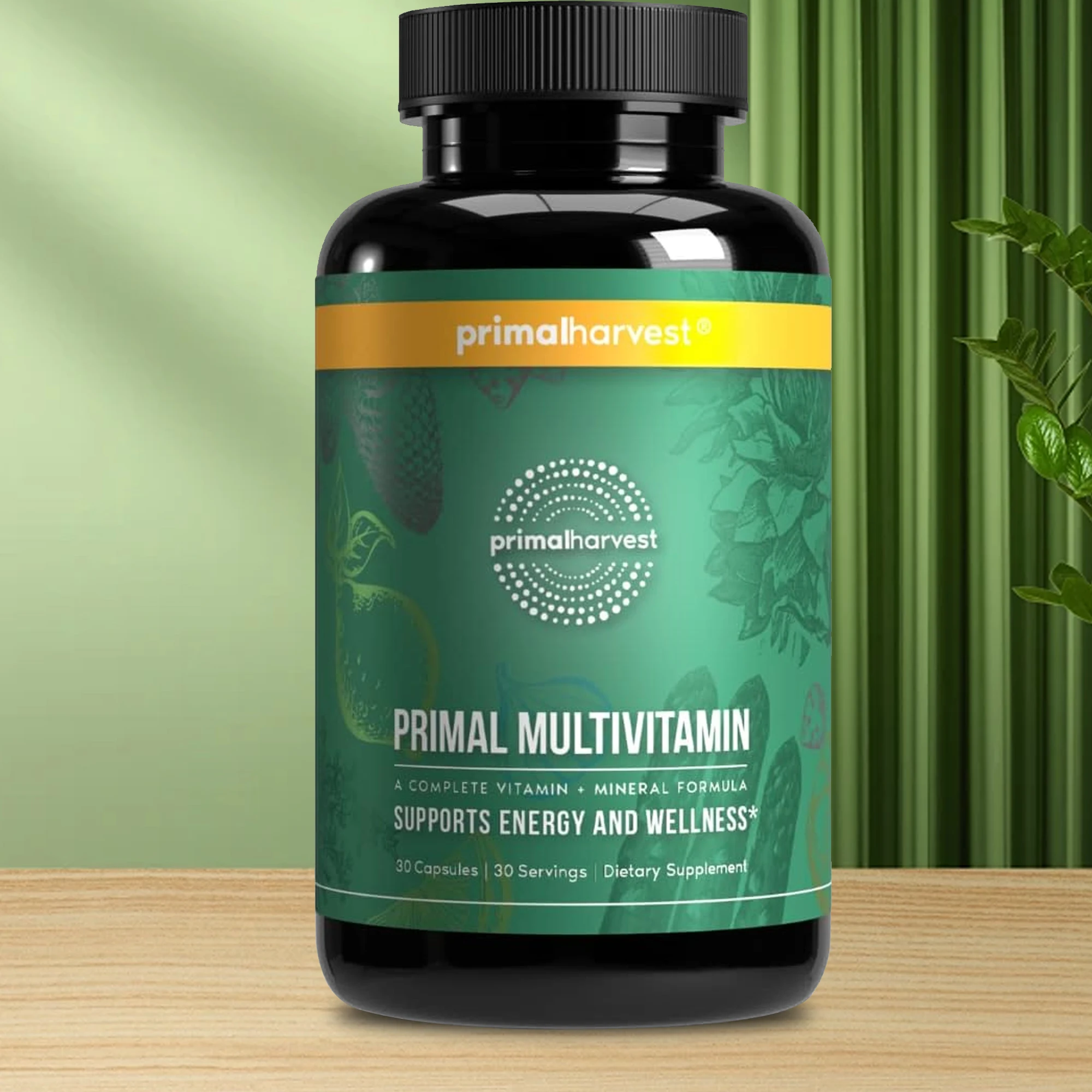 

Primal Multivitamin - Helps Boost Energy Production, Immunity, and Overall Well-being, Improve Skin, and Enhance Brain Function