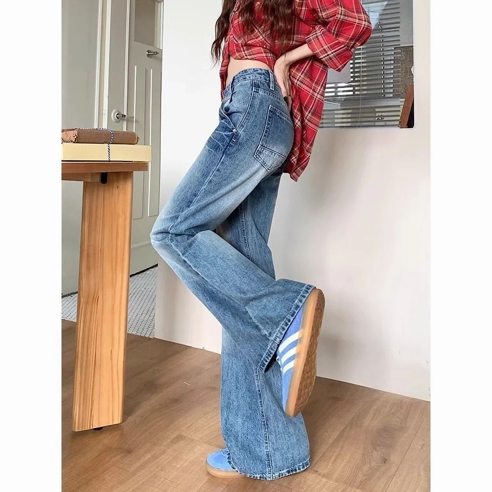 

Bootcut Jeans Plus Size Women Beaded Ankle Length Holiday Low Waist Party Student Soft All Match Butt Lifting Details Decorated