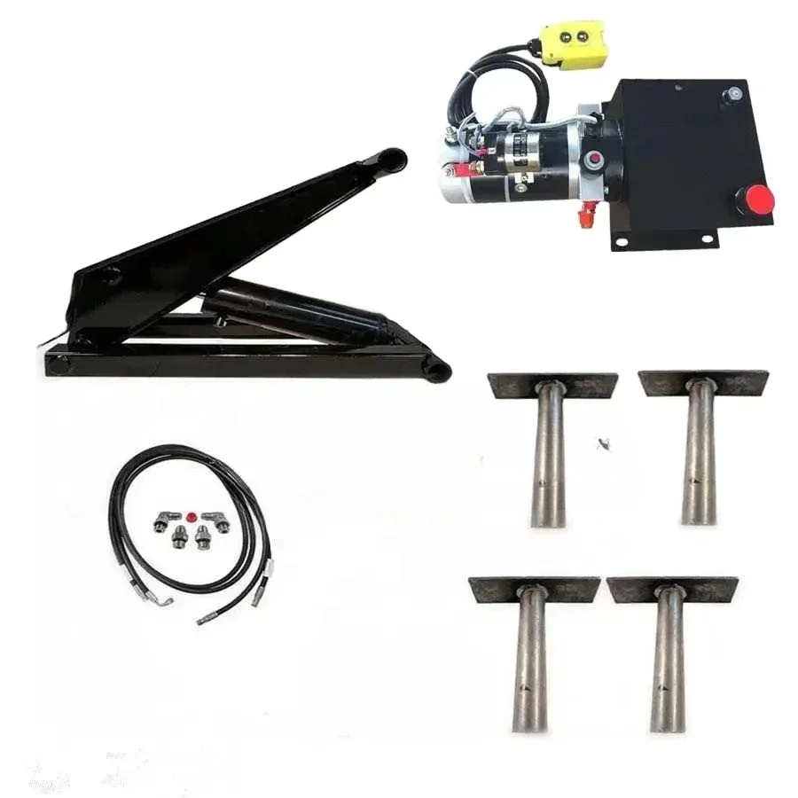 Hot SalesTipper Kit Dump Trailer Truck Hydraulic Scissor Hoist Lift