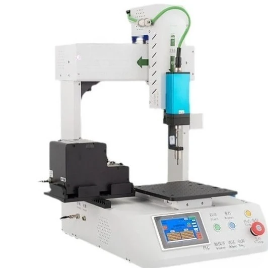 Factory direct sales automatic mini screw machine single axis single station blowing type automatic screw machine