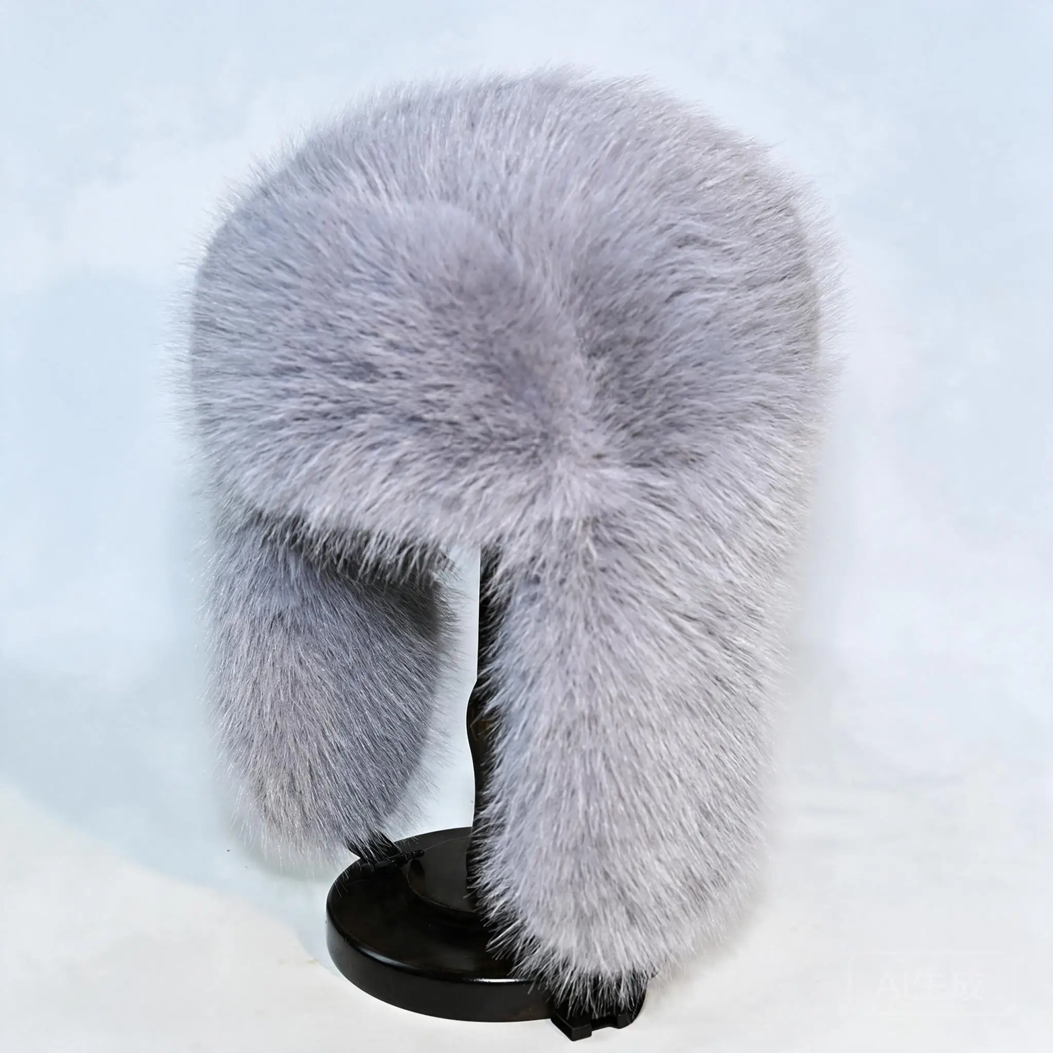 Winter Womens Thick Warm Windproof Fluffy Faux Fur Trapper Hat Ear Protection Ushanka Cap For Cold Weather Outdoor Daily Wear