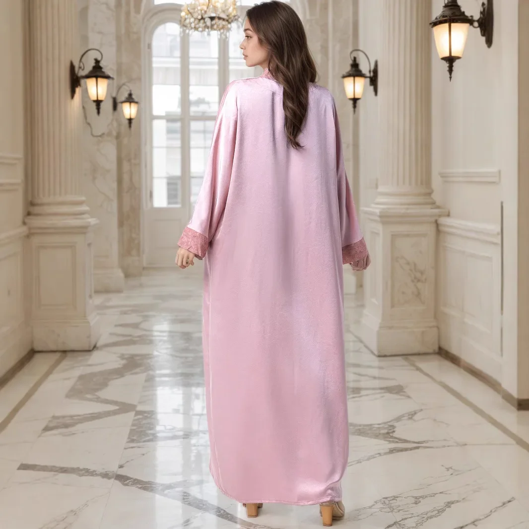 

Eid Women Dress Muslim Abaya 2 Piece Set Musulman Ensembles Party Jalabiya Ramadan Abayas Vestidos Largos Kaftan Arab Long Robes