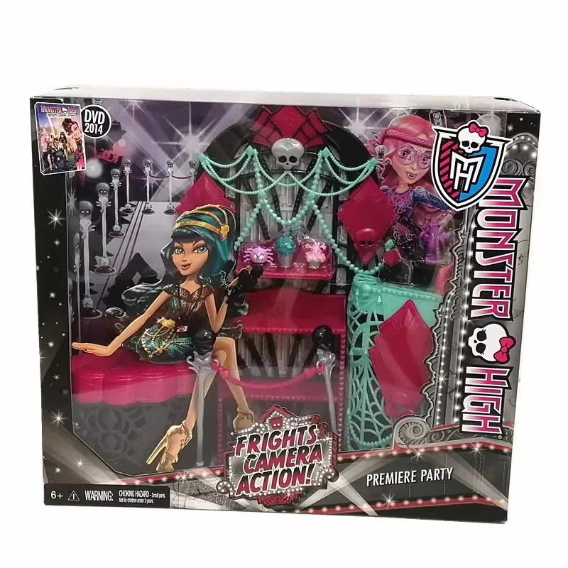 Monster High Doll Monster High Journey Makeup Group Scene Set Bdd89 Doll-Free