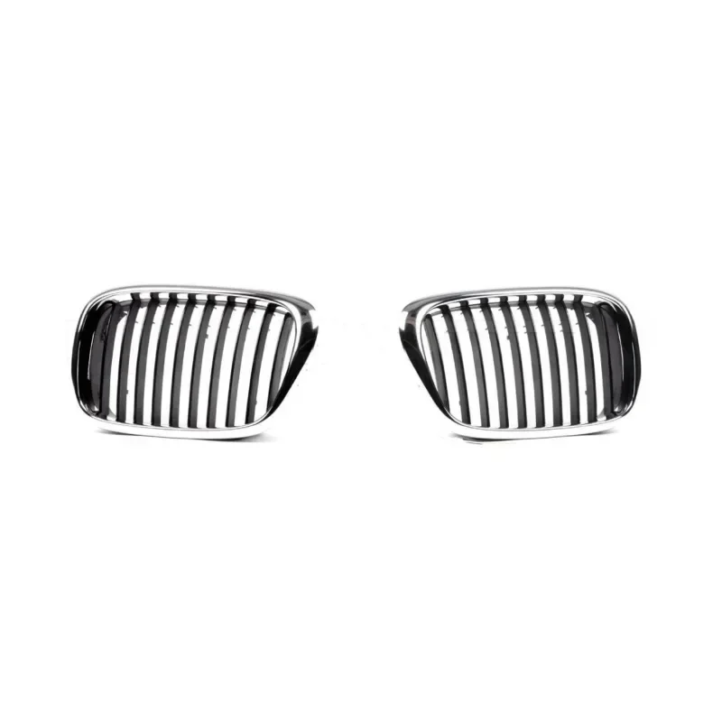 For BMW 5 Series E39 1999-2003 Front Kidney Grilles Replacement Racing Bumper Car Styling 51137005837 51137005838