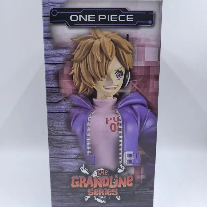 

Bandai One Piece Vegapunk Lily Prize Figure PVC For Anime Collectors Display Japanese Original Version DXF Grand Line Banpresto