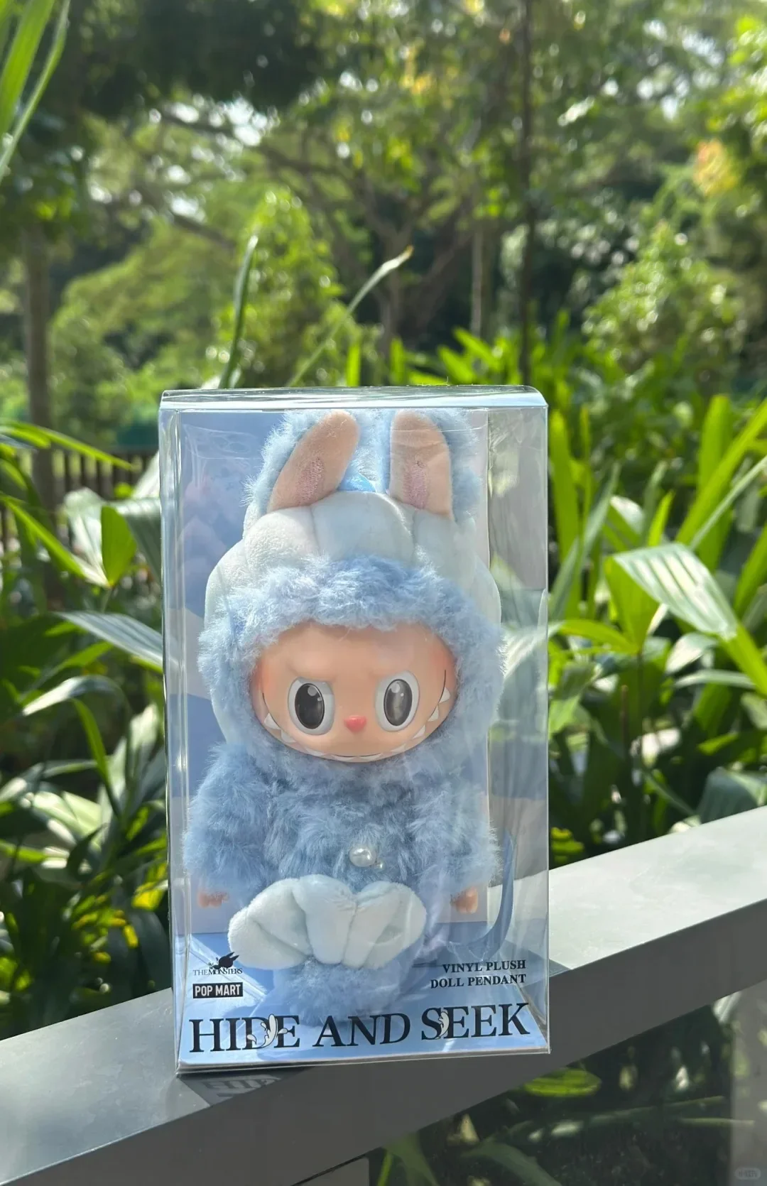 

POPMART Оригинальная и подлинная эксклюзивная плюшевая игрушка Merlion LABUBU в Сингапуре — милый и извлекающий подарок на день рождения