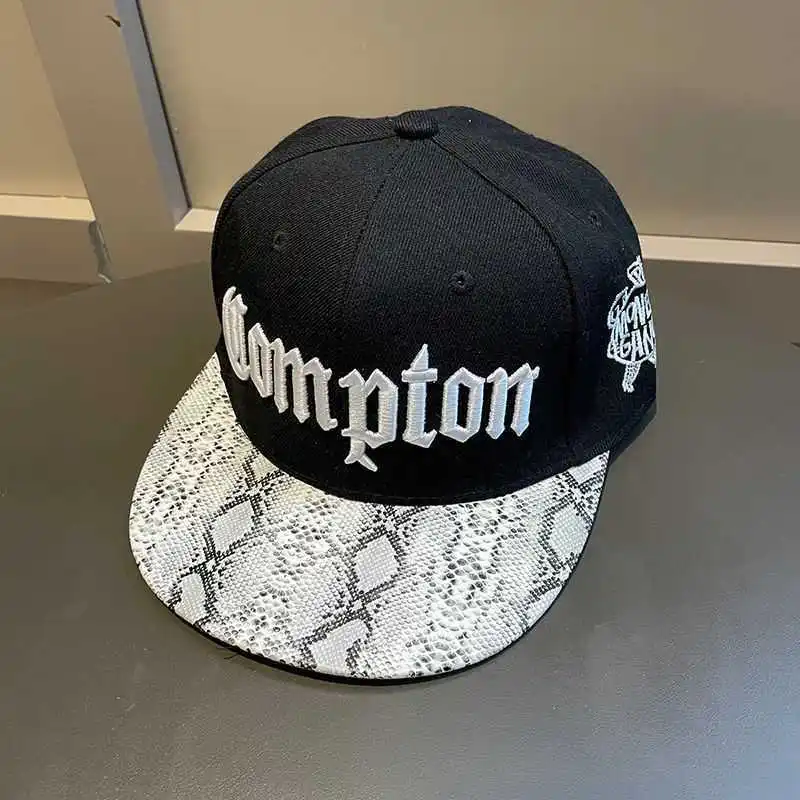 2025 Neue Herren Compton Snapback Hüte Bone Fashion Hip-Hop Baseballkappe für Erwachsene Verstellbare Sport- und Freizeitkappen Trucker Caps – Detail 4