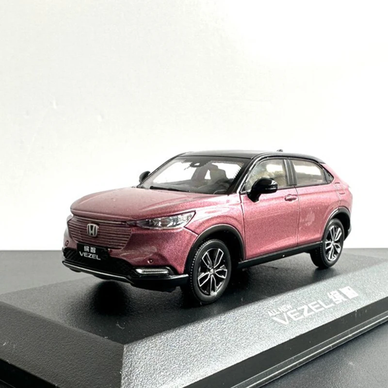 

Масштабная модель автомобиля 1:43 VEZEL SUV 2023, литая под давлением, из сплава, игрушечная машинка для детей