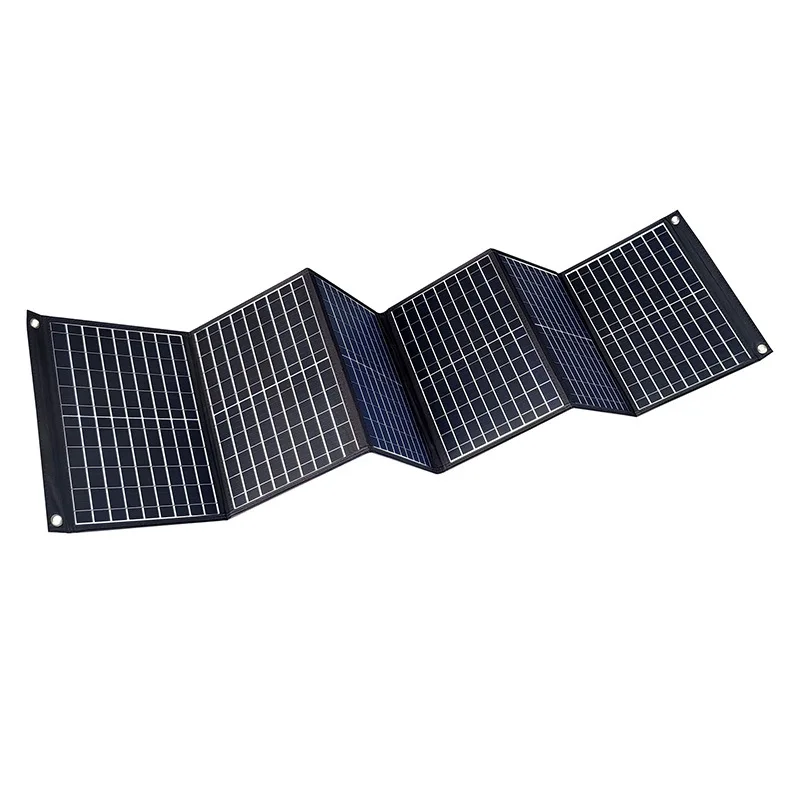 

Mobile phone electric panel folding outdoor mobile power supply solar USBDC output camping photovoltaic module outdoor portable