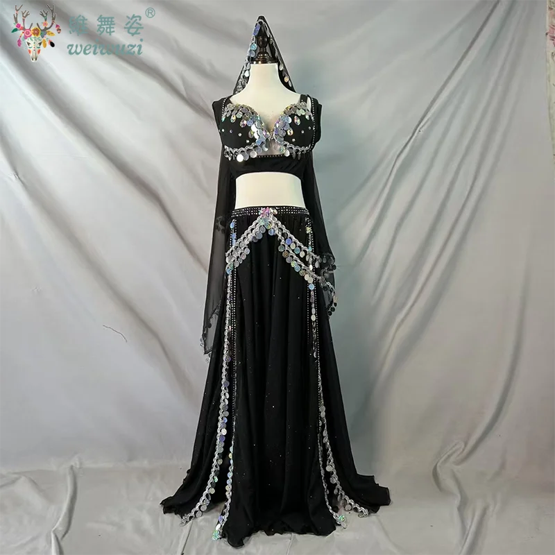 Belly Dance Professional Clothes for Women Belly Dancing Competition Dress Cusomzied Children Baladi Shaabi Bra Robes Oriental