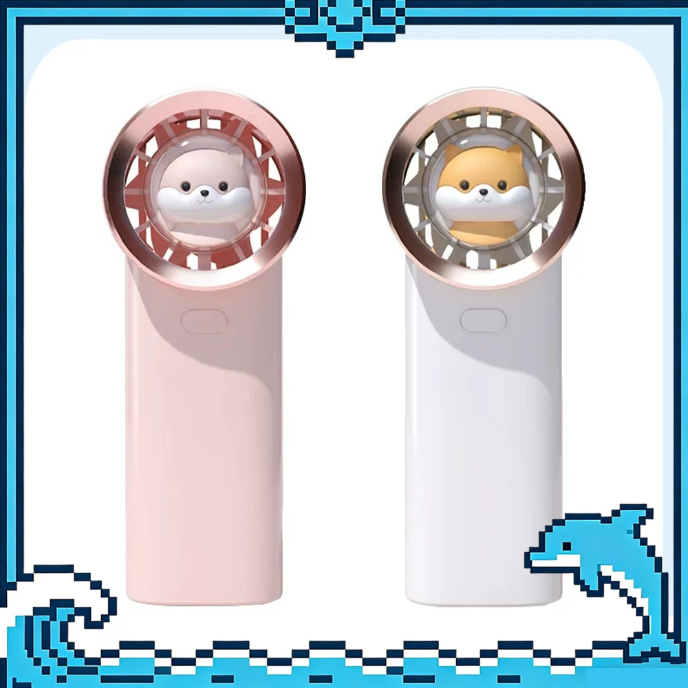 AIbaasaa M31 Handheld Small Fan Turbine Engine Wind Gathering High Pressure Handheld Fan Long Battery Life Of 48 Hours For Gifts