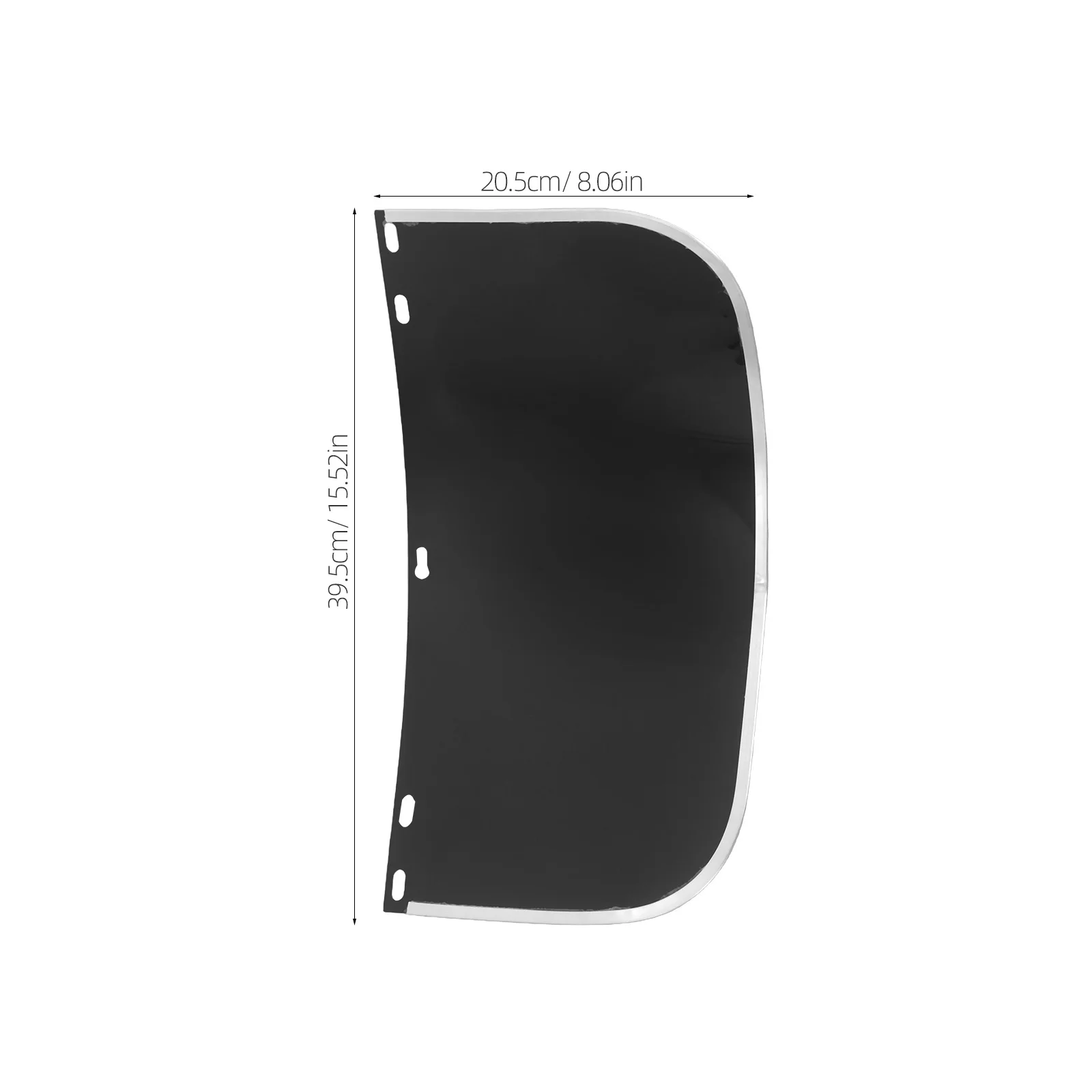 6 قطع من قناع الوجه الآمن للحام، عدسة بديلة، درع شفاف مضاد للضباب، غطاء حماية مقاوم للصدمات للطحن