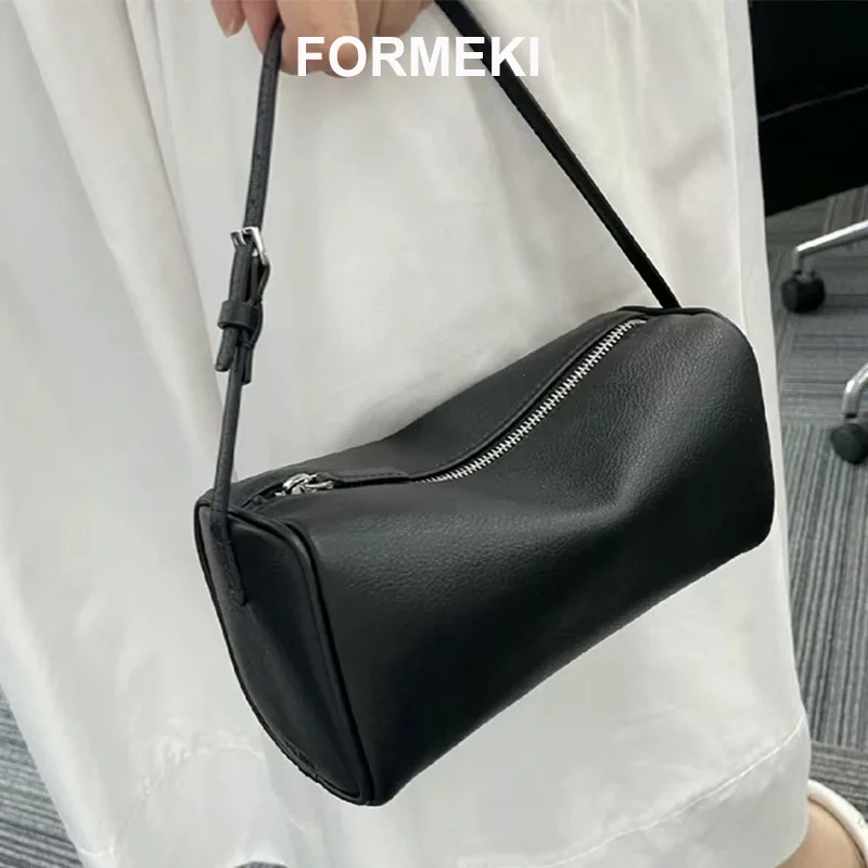 Formeki Women Handbag Pen Bag Mini Hand Held Pen Holder Square Shoulder Underarm Bag Crossbody Bag