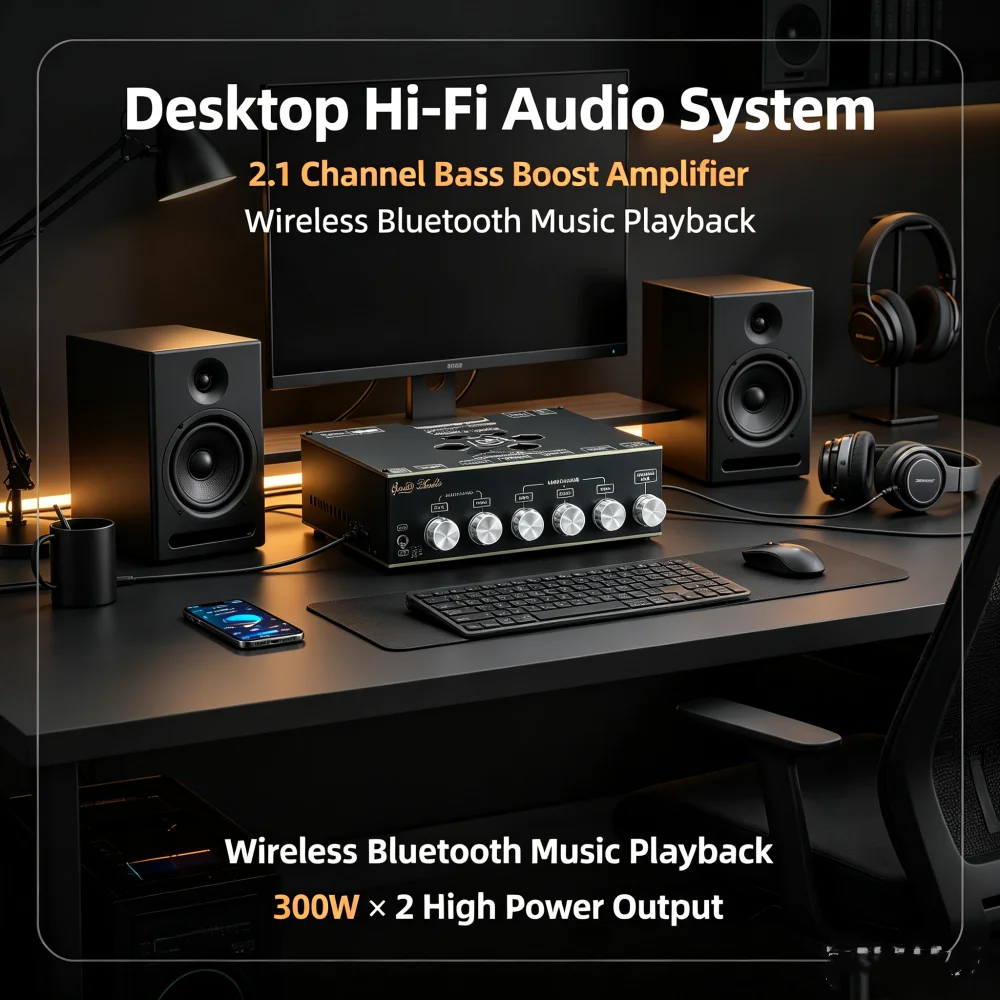 high-power-bluetooth-digital-amplifier-board-21-dual-channel-audio-amplifier-300w-2-600w-tpa3255-chip-bluetooth-speaker-board