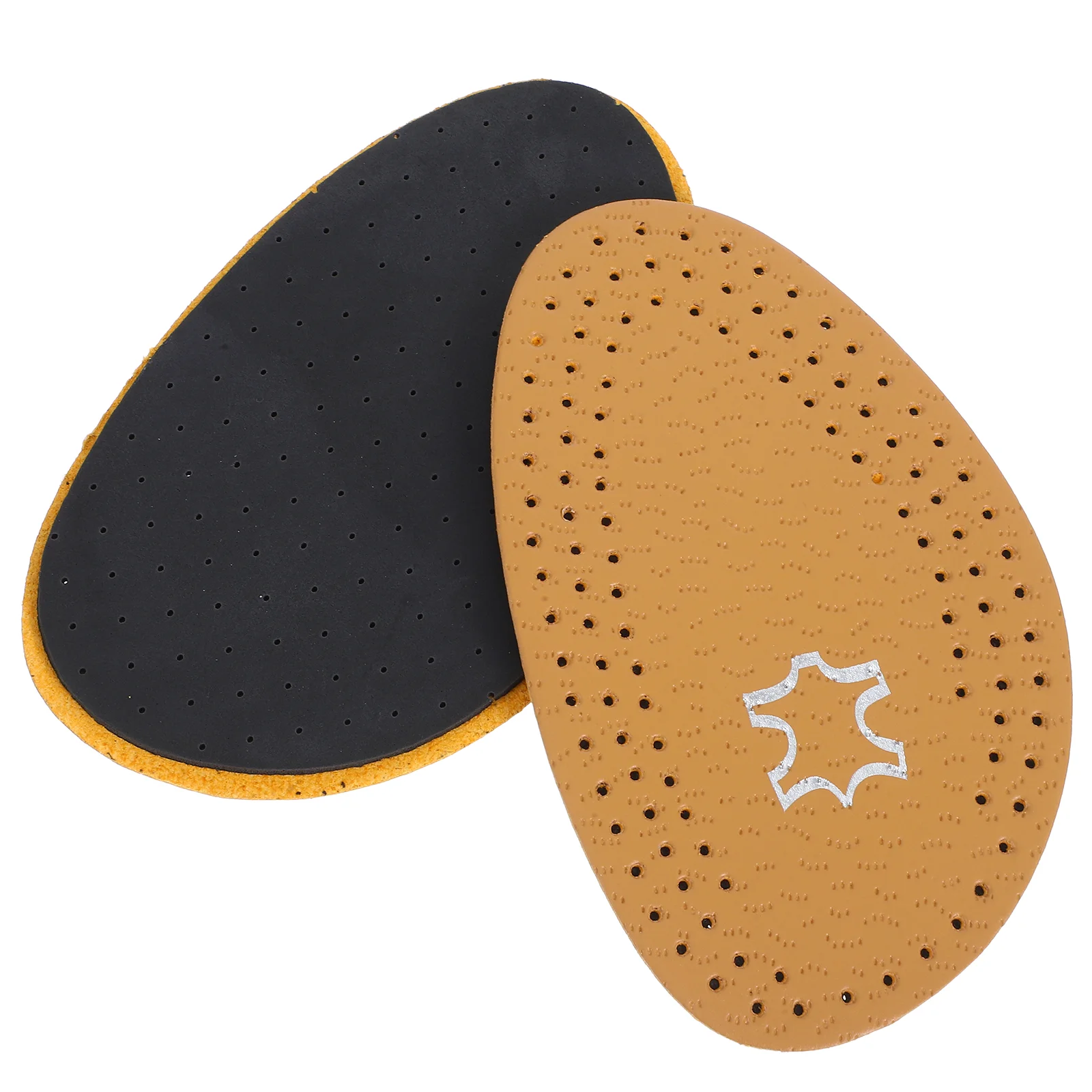 

Comfortable Insoles Forefoot Cushion Pad High Heels Yellow & Latex Half