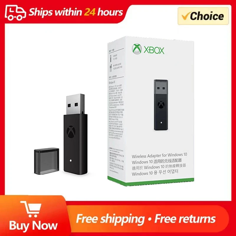 

USB Wireless Receiver For Xbox One S X/Xbox Elite Controller Generation Adapter Compatible Windows 10 PC Laptops Accessories