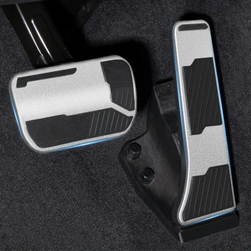 

For Mercedes Benz GLC X254 2024 Aluminum Alloy Car Accelerator Brake Pedal Sleeve Anti Slip Brake Pedal Car Accessories