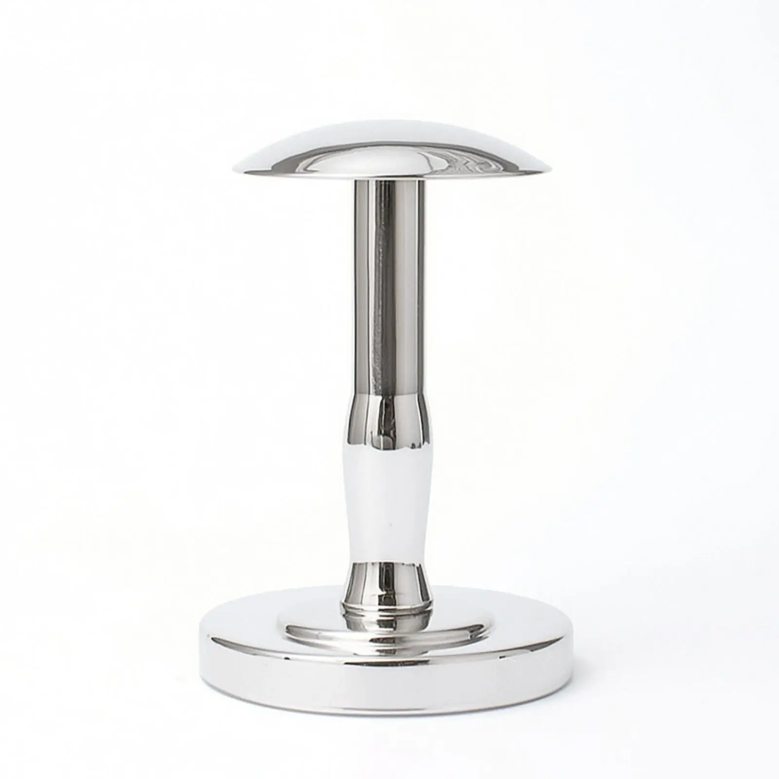 Headwear Display Stand with Dome Top for Hat Shape Support and Wide Base for Secure Placement on Counter or Shelf