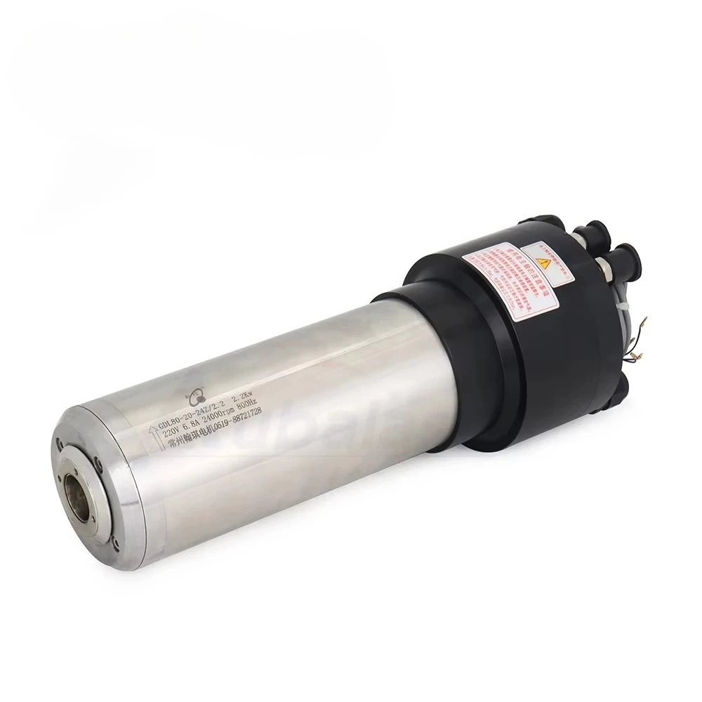 2.2KW ATC Spindle 3HP ISO20 24000RPM 220V 7.6A 800Hz 80mm Automatic Tool Change Spindle Motor NPN PNP for CNC Router Engraving