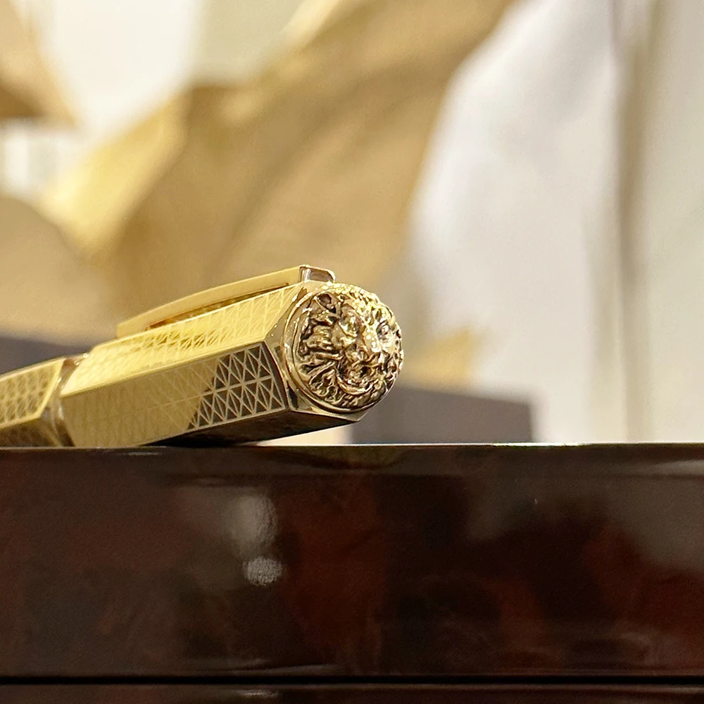 Haute Couture Stationery 24K Golden Luxury Fountain Pen