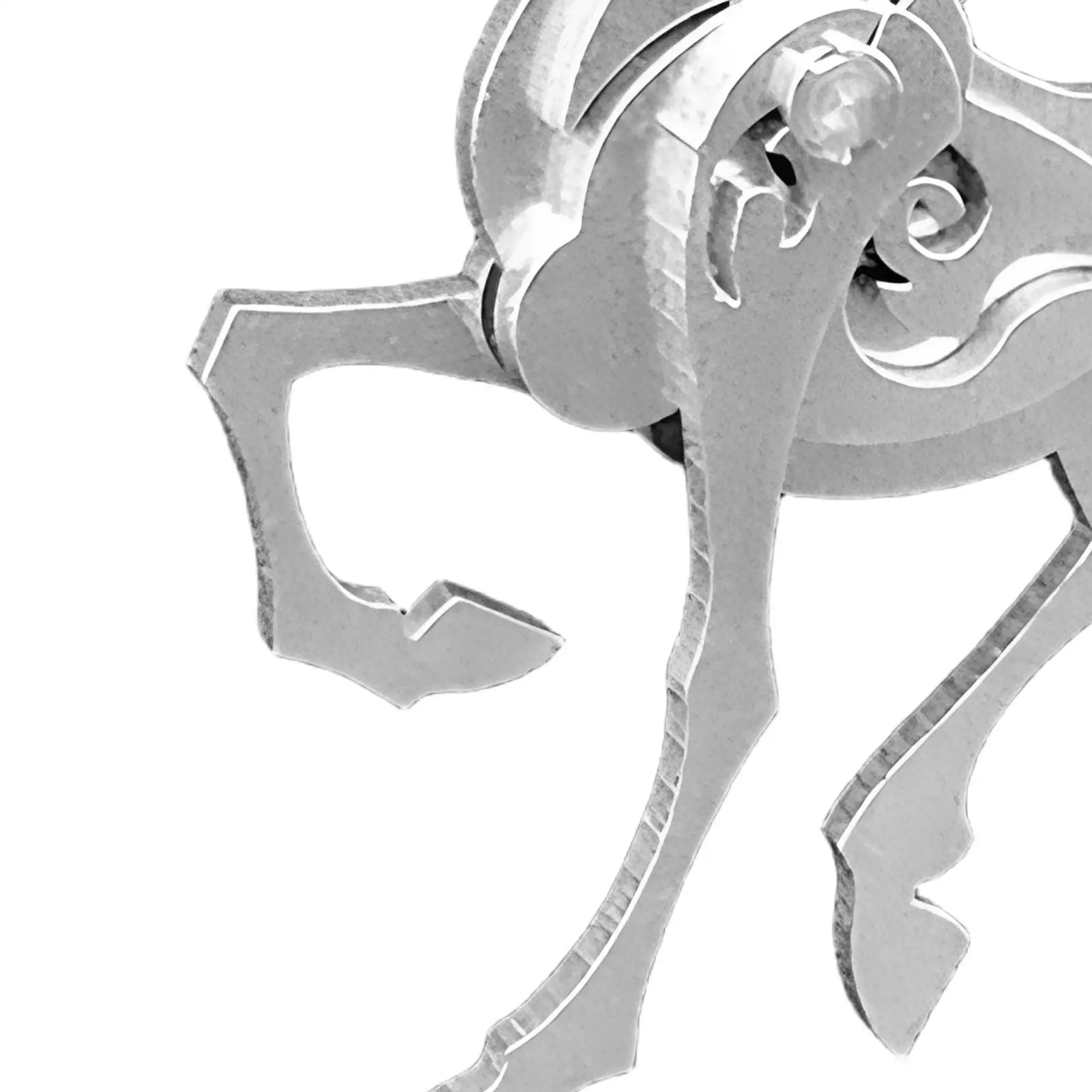 3D 금속 동물 퍼즐 게임 장식용 스테인리스 스틸 워크래프트 DIY 키트 분리형 직소 퍼즐 생일 선물 장난감 가정용