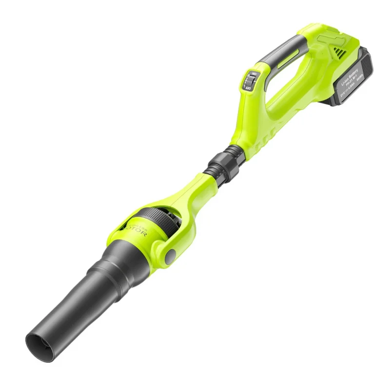 Cordless Electric Brushless Leaf Blower Lightweight Portable Air Duster for Yard Leaves, Car, Workshop, Interchangeable Battery