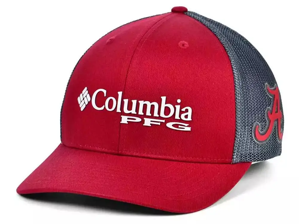قبعة سائقي الشاحنات من Columbia Tech Crimson Tide PFG