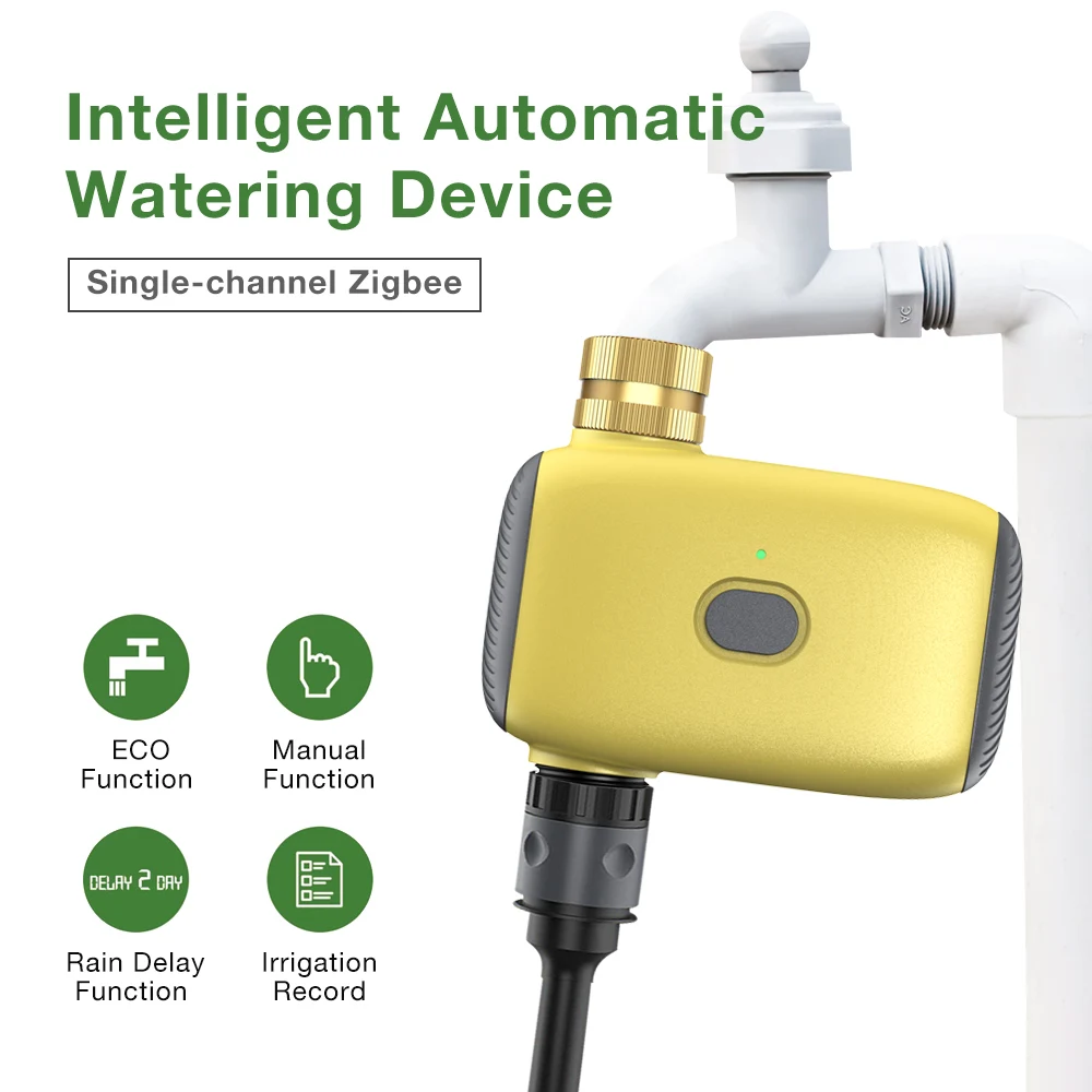 

Оптовая продажа, новый YZD05Z, автоматический таймер для орошения, управление через приложение, водонепроницаемый умный таймер, автоматический полив