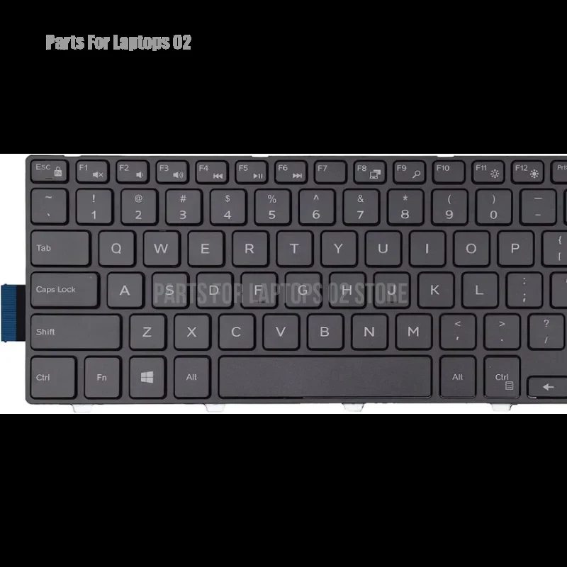 p 15 3000 Keyboard with Frame Compatible for Dell Inspiron 15 3541 3542 3543 3551 3558 3559 5000 and 17 5000 Series US Layout