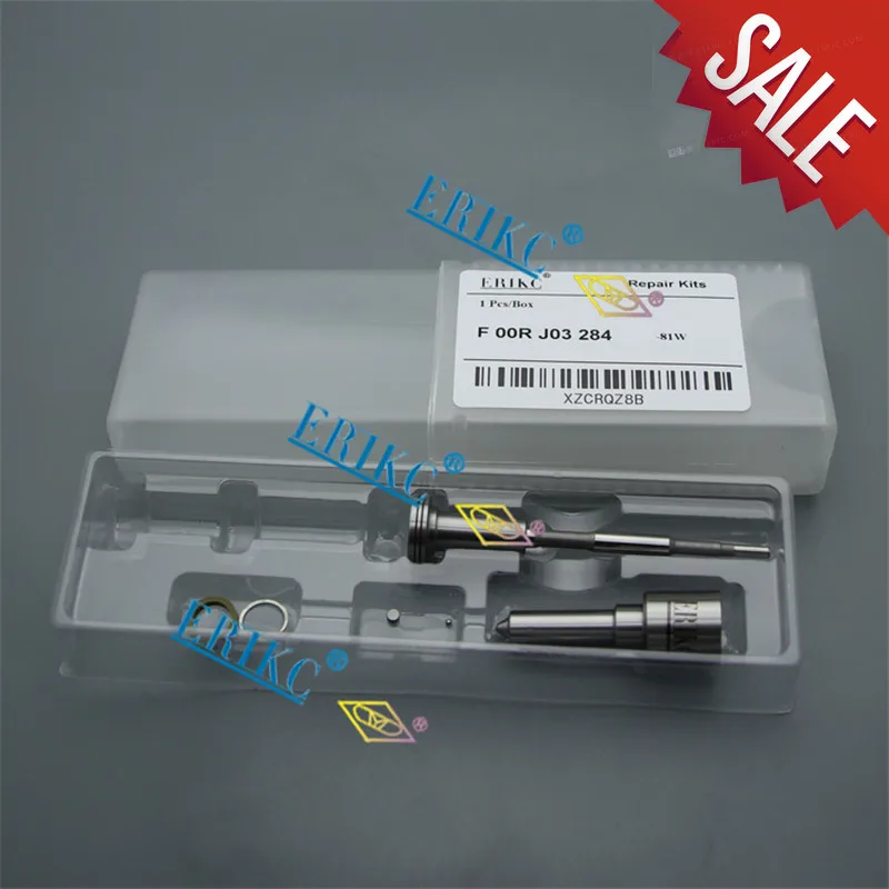 ERIKC F00RJ03284 Repair Kits CR Injetor F 00R J03 284 Overhaul Kit Nozzle DSLA136P804 Valve F00RJ00005 for 0445120002 0986435501