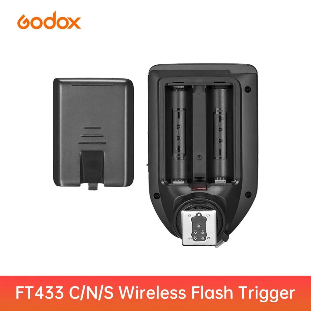 Godox FT433 C/N/S TTL Wireless Flash Trigger 433MHz 1/8000s HSS Bluetooth App Control TCM Function for Canon Nikon Sony Camera