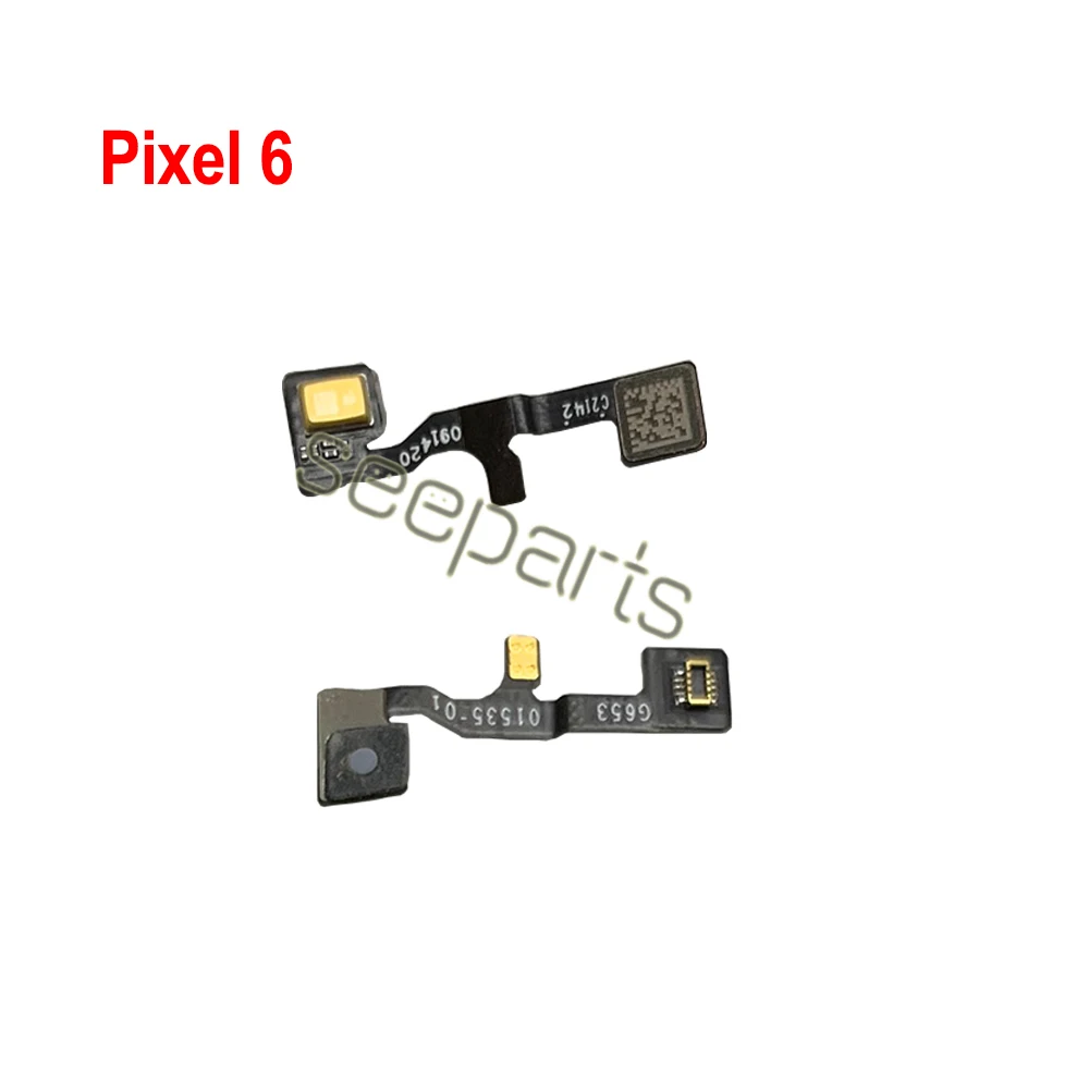 For Google Pixel 2 3 3A 4 XL Microphone Mic Flex Cable Pixel 4A 5G 5A 6 Pro Microphone Module Cable Replacement