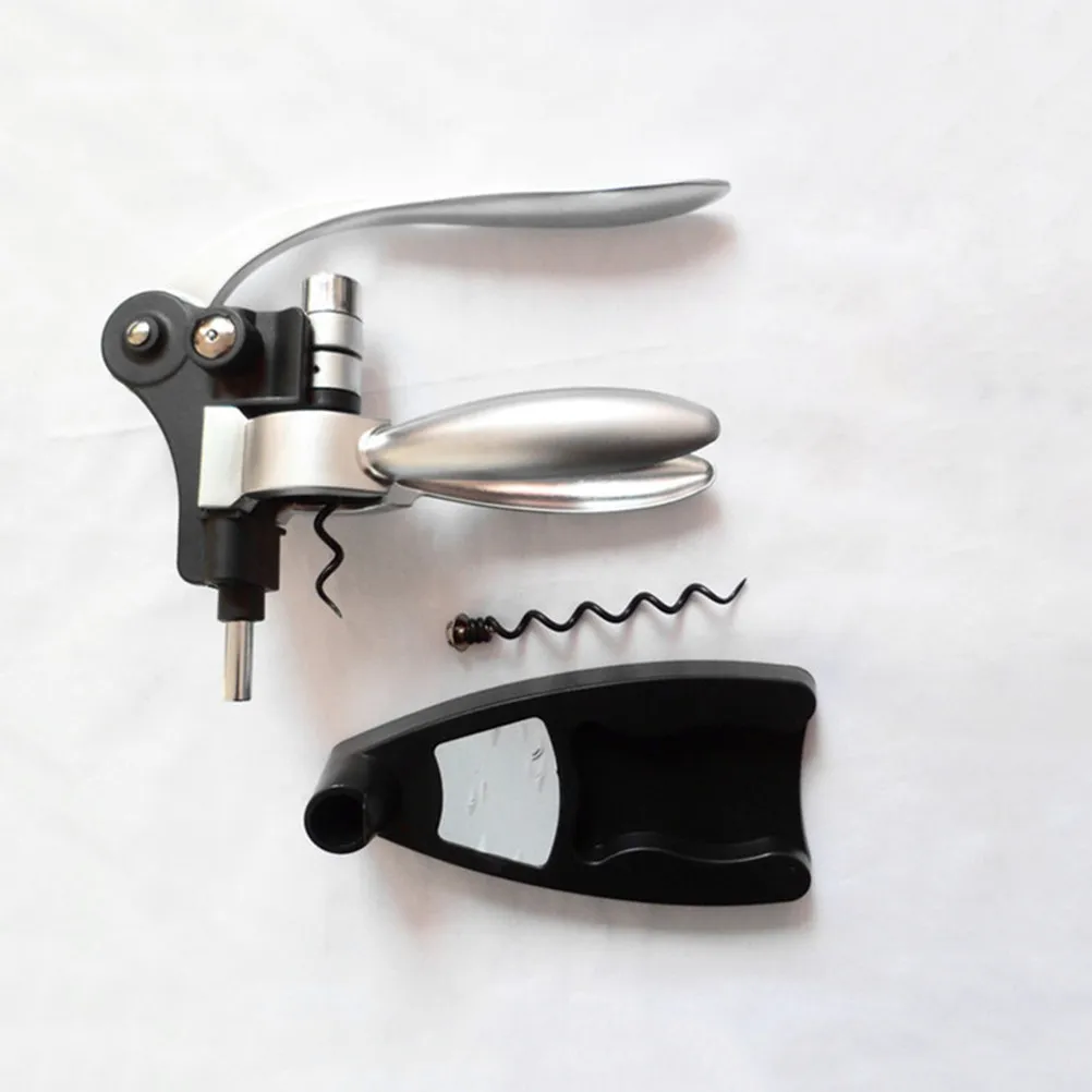 Style Corkscrew Wine Opener Compact Ergonomic Grip for Fast Smooth Removal of Natural Synthetic Composite Corks Easy