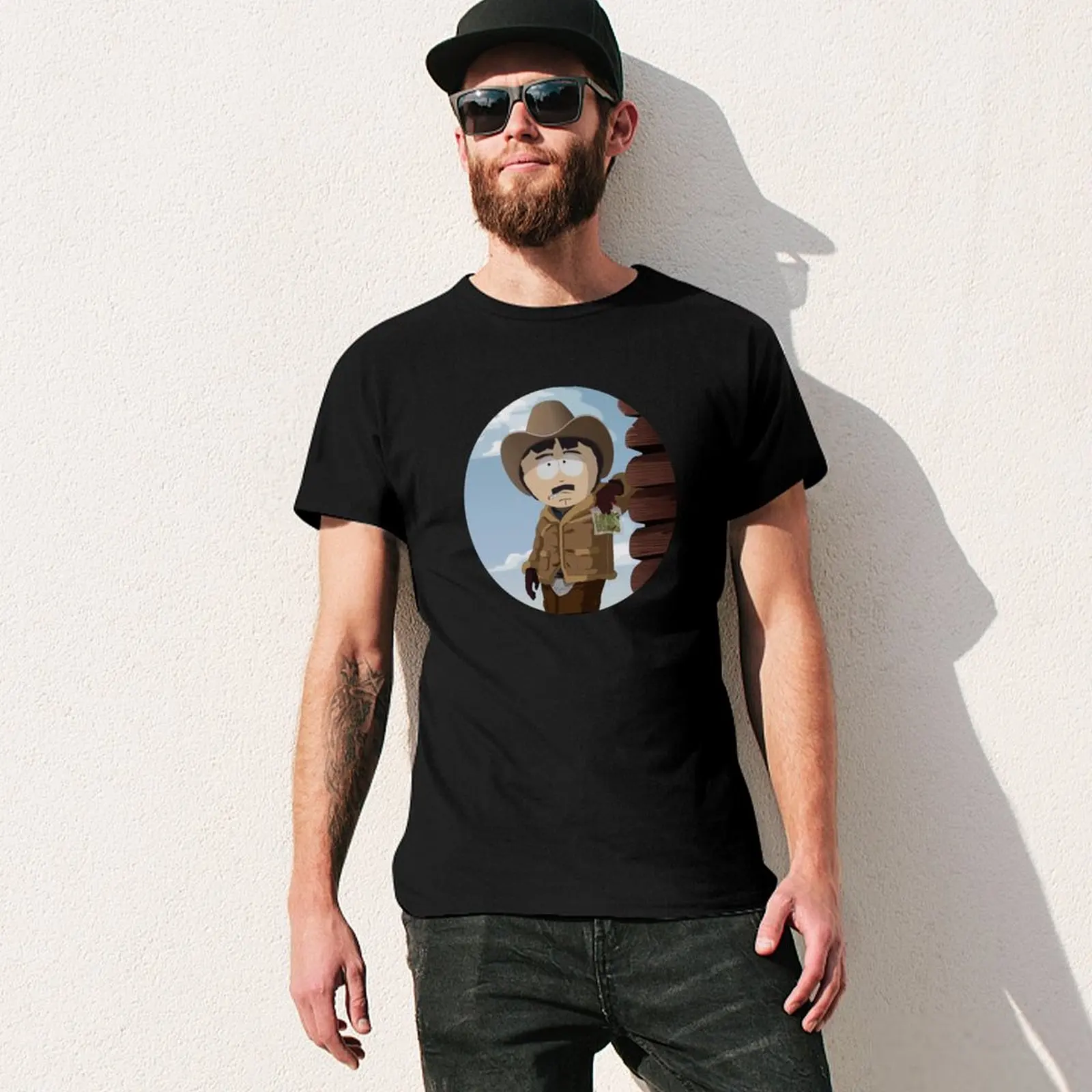 South Park- Randy- Tegridy Farms T-Shirt anime figures boys animal print essential t shirt hippie