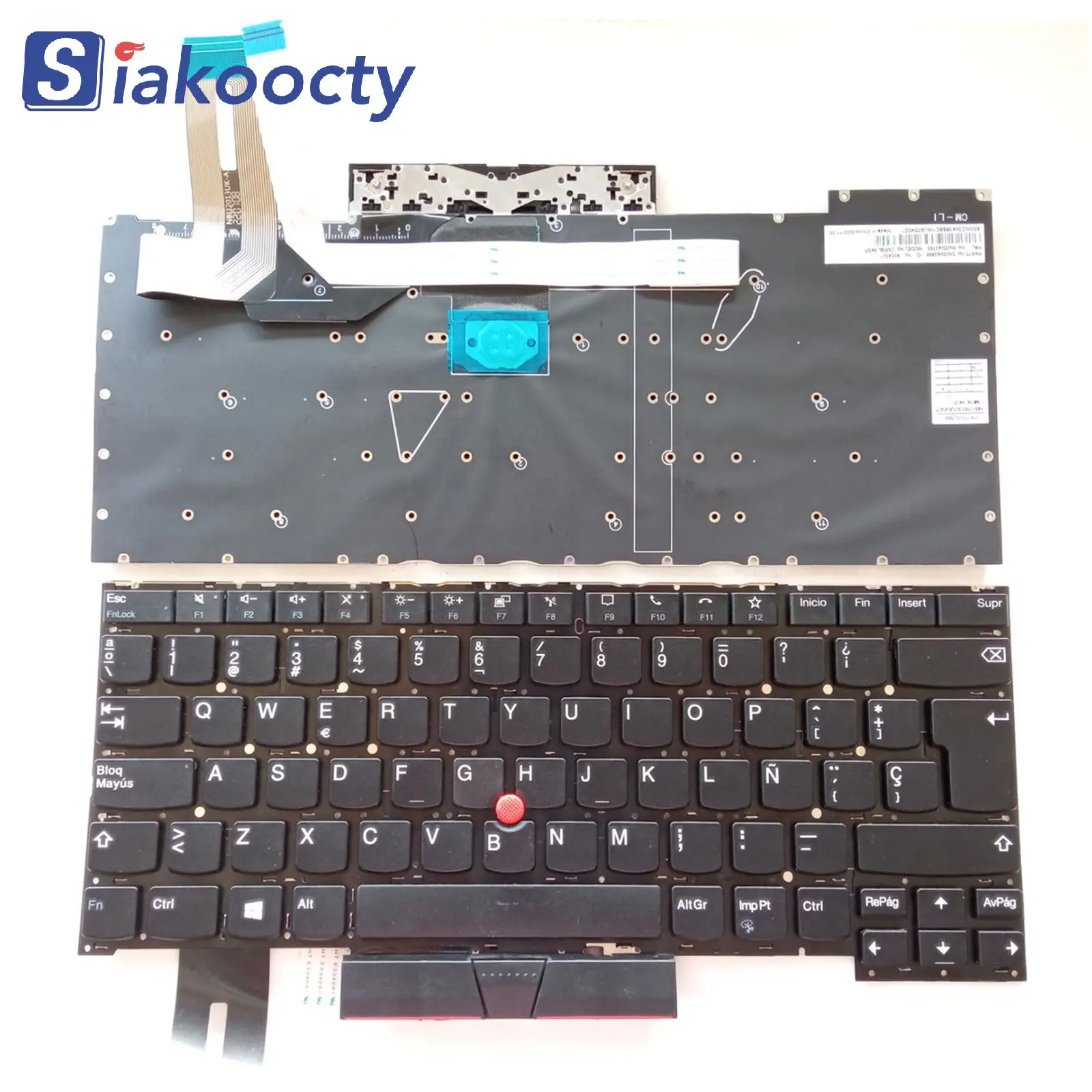 

Высококачественная клавиатура для ноутбука Lenovo thinkpad T14S GEN2 T14s GEN 2 SP Teclado без подсветки 2021