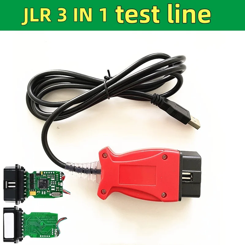 JLR 3 IN1 Diagnostic Cable Compatible with Jaguar Land‑Rover Volvo 2014D Toyota TIS Techstream OBD2 USB Car Diagnostic Scanner