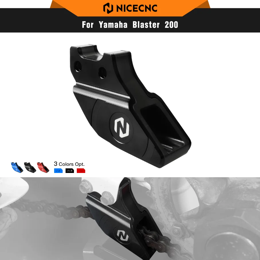 

NICECNC для Yamaha Blaster 200, поддержка направляющей цепи, слайдер ATV YFS200 1988-2006 Warrior 350 Raptor 350 38W-22199-00-00