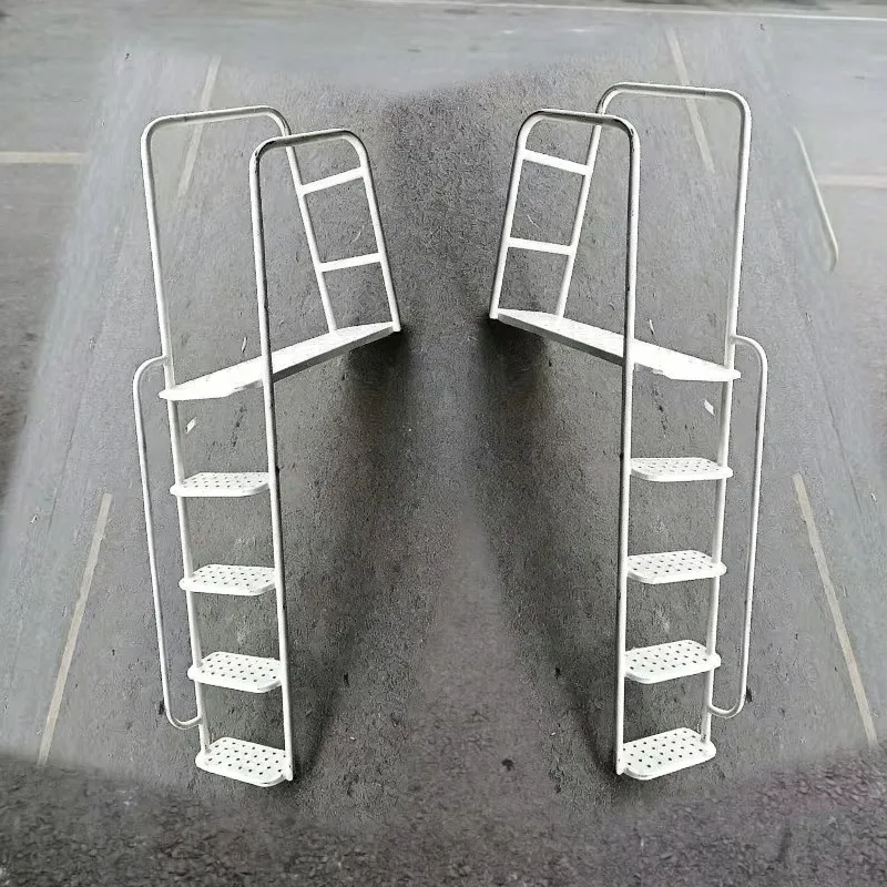 Suitable for Sany C8 concrete mixer truck body top maintenance ladder, OEM replacement ladder spare parts