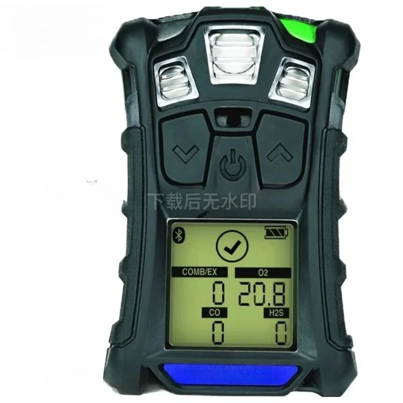 Portable 4-in-1 Gas Detector Combustible Gas Detector Explosion Probe With 4 Accessories