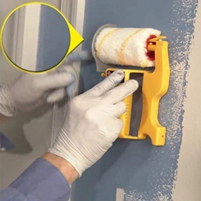 

Trimming Roller Brush Paint Edger Jumbo Kit Latex Paint Inside Corner Wall Brush