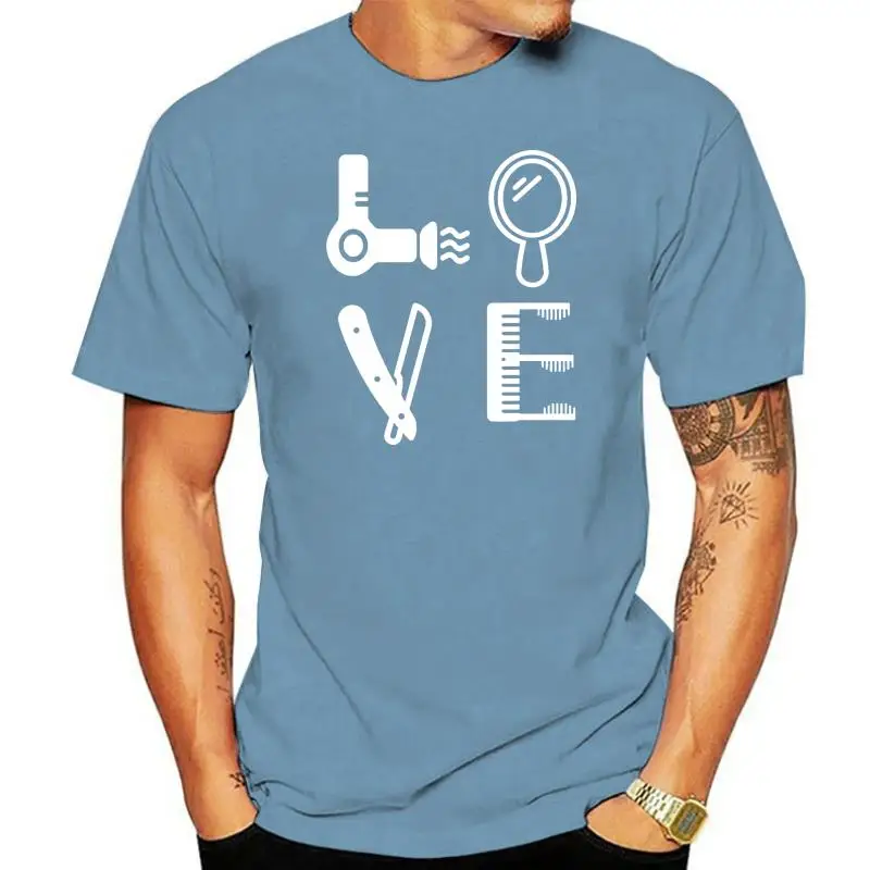 Men T Shirt Love - Hair Stylists Hairdresser Salon T Women T-Shirt