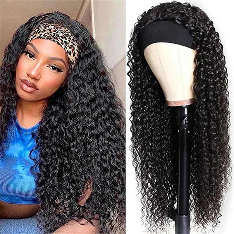 Black Small Roll Woman Africa Wig Fashion Button Mesh Chemical Fiber Filament Full Hair Set Festival Party Daily Wear Long Wigs